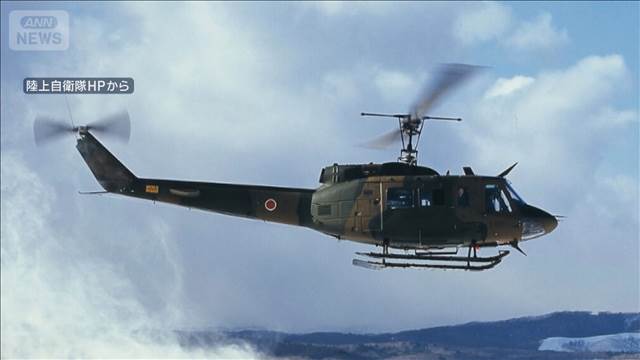 陸自機にレーザー照射 2日連続　静岡