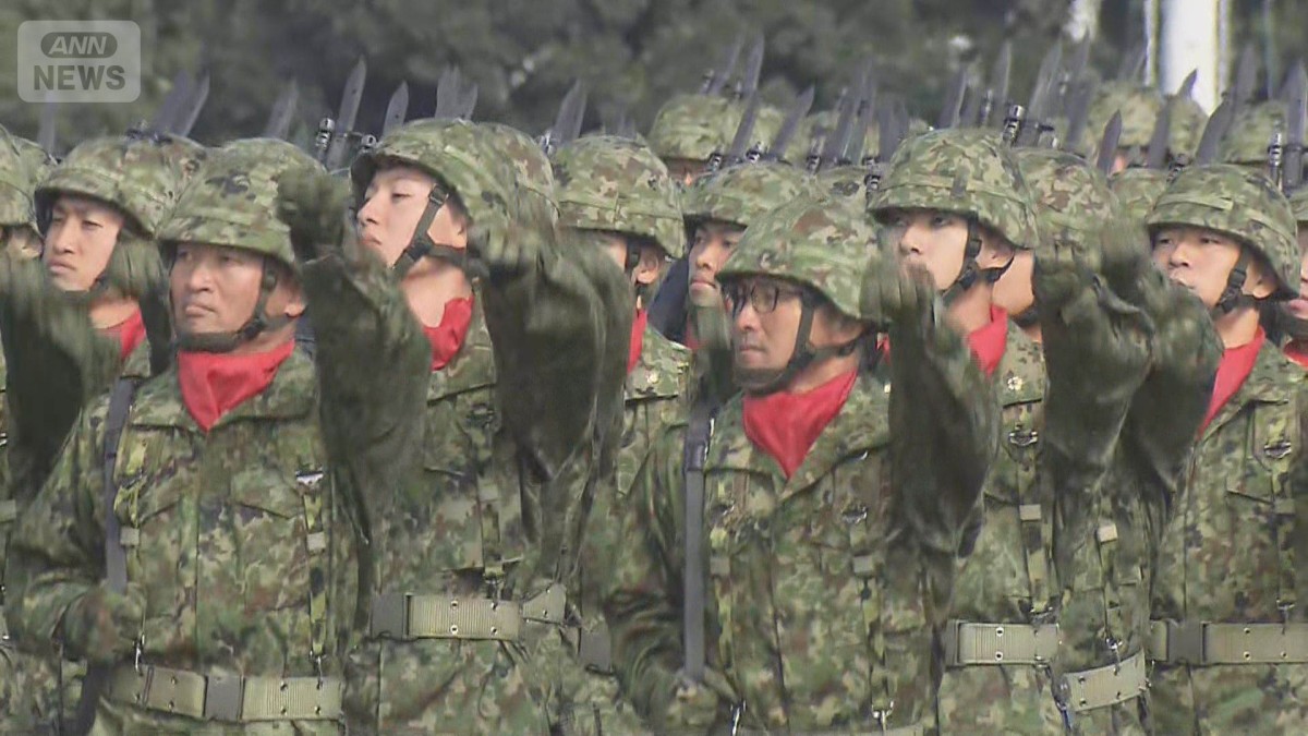 自衛官の給与改定を1年前倒しへ 高市総理が指示