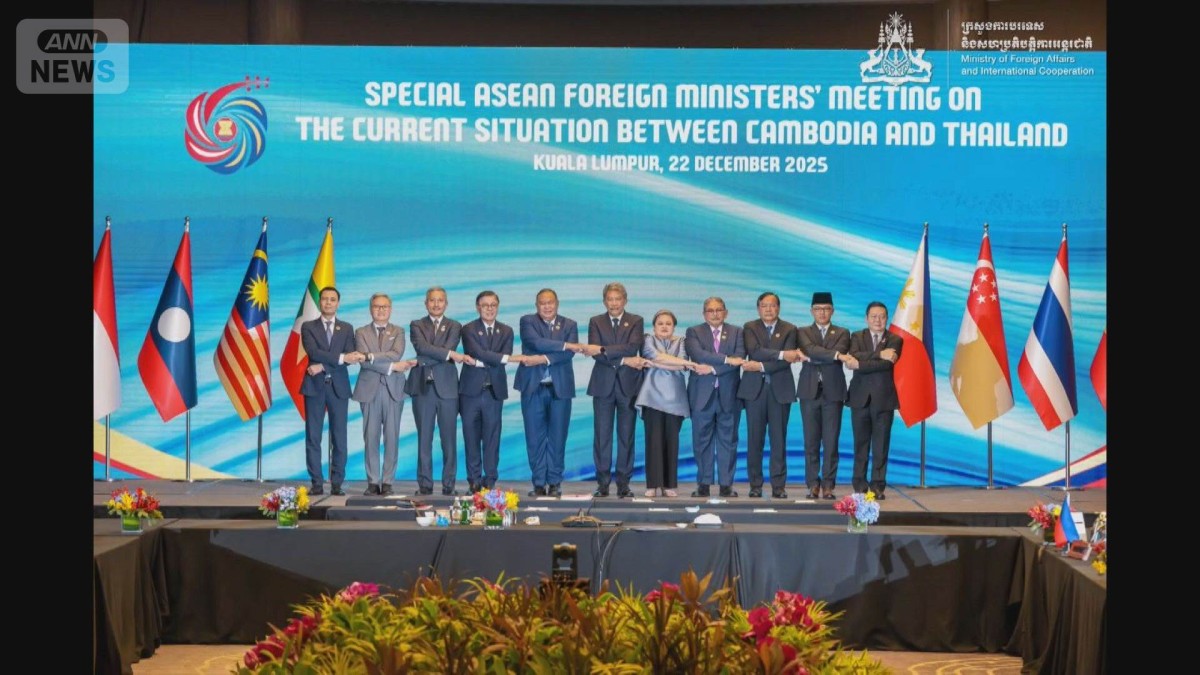 タイとカンボジア　24日協議へ　軍事衝突が再び激化　停戦に向け両国軍幹部が協議