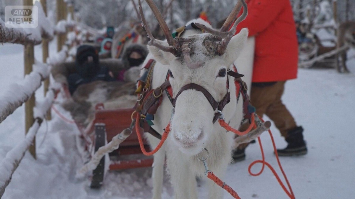 サンタ故郷のトナカイ危機 ウクライナ戦争余波 ロシア猟師徴兵で