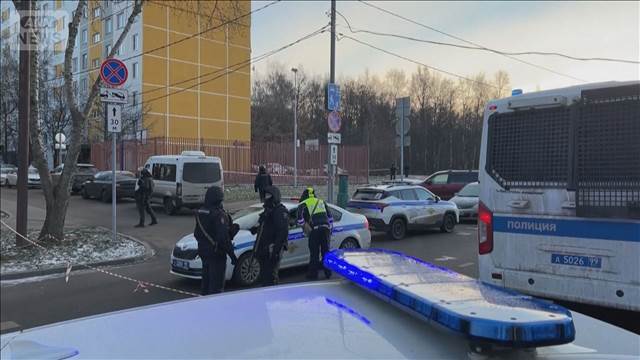 モスクワで爆発　警察官ら3人死亡　2日前にも現場近くの爆発でロシア軍幹部死亡