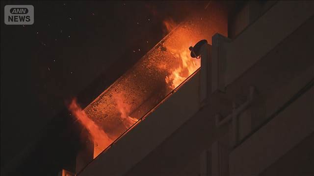 新潟市でマンション火災 1人搬送　「布団が燃えている」と通報