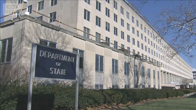 米国務省　中国の制裁措置に反発　台湾への大規模武器売却の承認めぐり