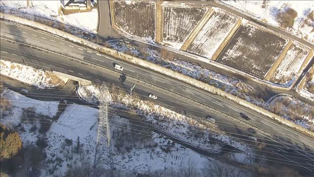 【速報】多重事故で通行止めの関越道 午後1時に全面開通　月夜野～水上IC間下りを解除