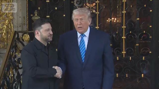 米ウクライナ首脳会談　トランプ大統領　領土問題「非常に難しい」