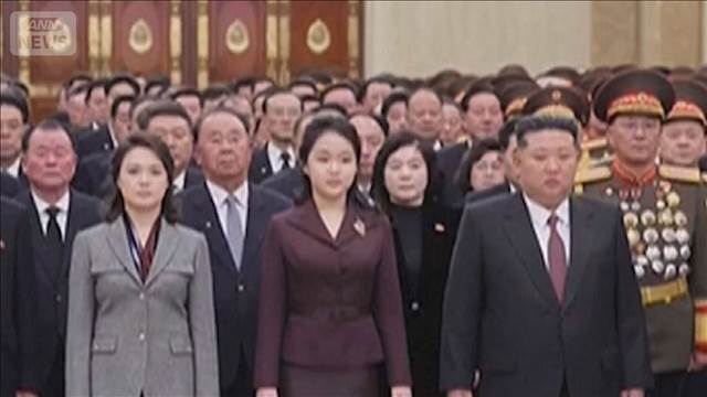 北朝鮮　金正恩総書記の娘　“宮殿”を初参拝