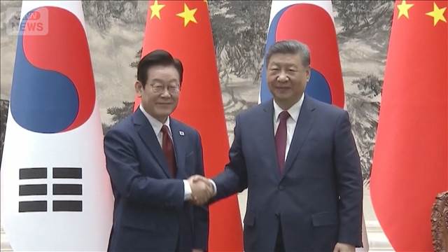 中韓首脳会談「日本軍国主義」に言及　中韓関係の改善で一致