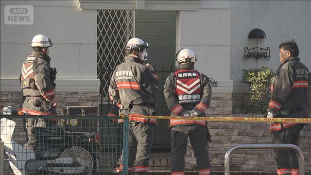 「アパートから煙が出ている」焼け跡から性別不明の1人の遺体　千葉・習志野市