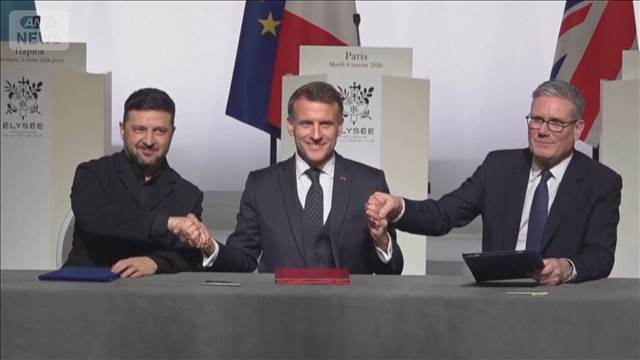 ウクライナ支援の「有志連合」が会合　停戦後に多国籍部隊を創設などで合意