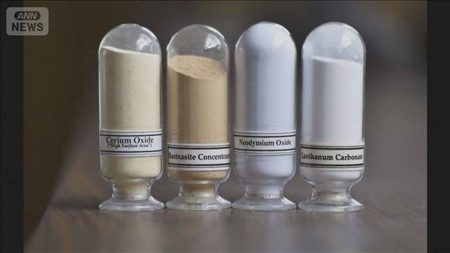 中国が新たにレアアース輸出規制強化　経済界から懸念の声