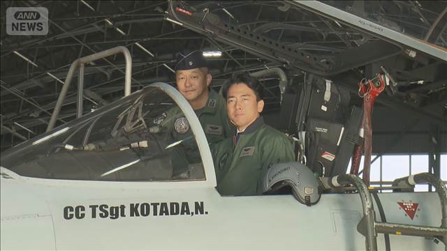 レーダー照射受けた操縦士と面会　小泉防衛大臣 当時の状況を聴取