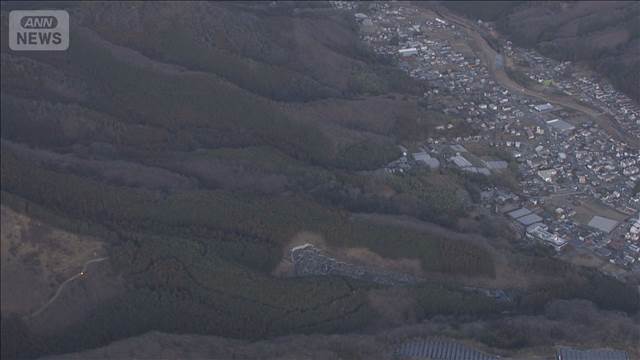 群馬・桐生市の山火事　鎮圧　きのう午前から丸一日経過　災害派遣で自衛隊も活動