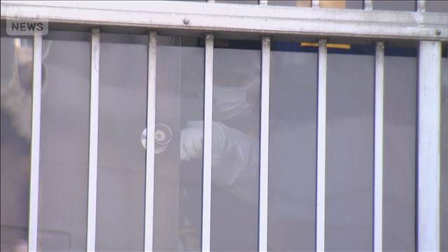 玄関ドアの内側に男の指紋　東京・大田区　会社社長殺害事件