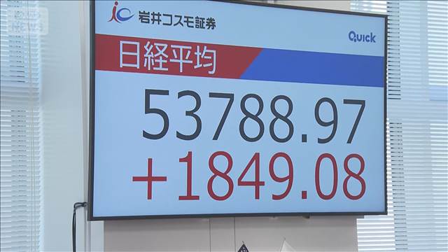 株価急騰 一方で円安・債券安も　“解散検討”で高市トレード再び