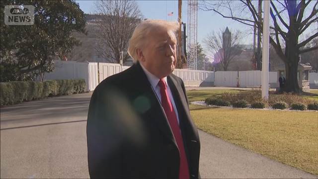 トランプ大統領「抗議続けろ」　デモ参加者の殺害止まるまでイラン側との会合中止
