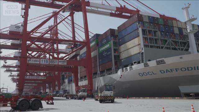 中国 2025年の輸出入額 過去最高 「一帯一路」各国との貿易増加