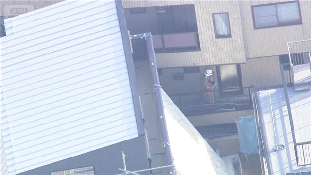 【速報】東京・調布市で火事　男性救助も心肺停止　消火活動続く