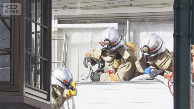 強制執行中に刺されたか 2人けが 40代男を逮捕　東京・杉並区