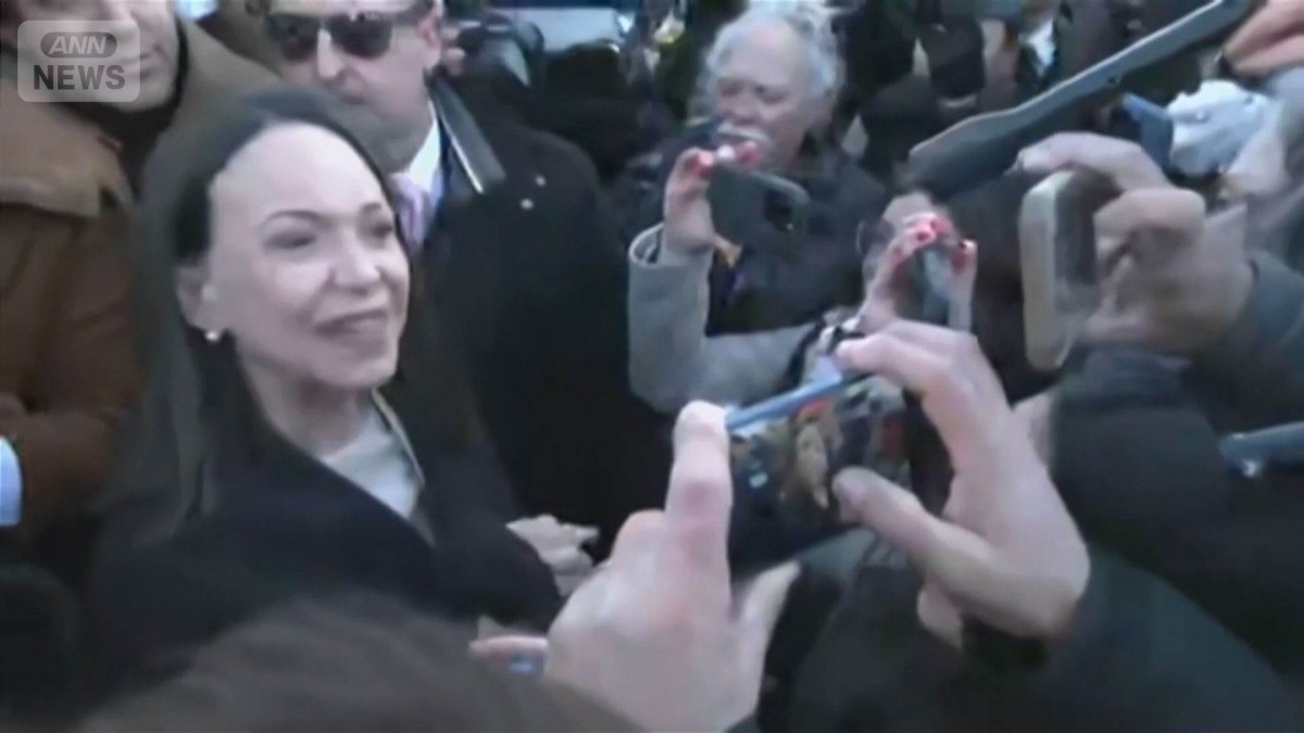 「ノーベル平和賞のメダル贈った」　トランプ氏とベネズエラ野党指導者マチャド氏会談