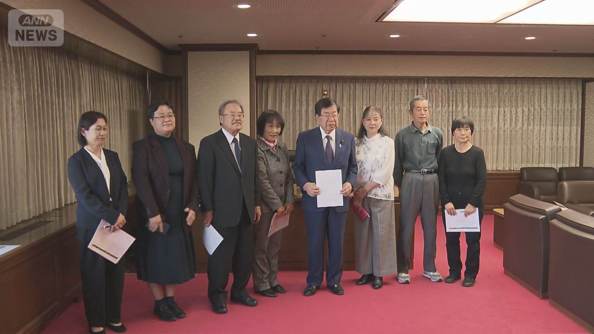 飲酒の数値基準厳しく 事故の遺族らが法務大臣に要望