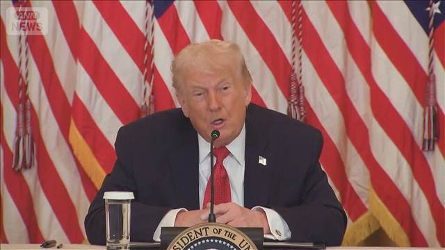 トランプ氏　グリーンランド巡り「協力しない国には関税を課すかも」欧州各国をけん制
