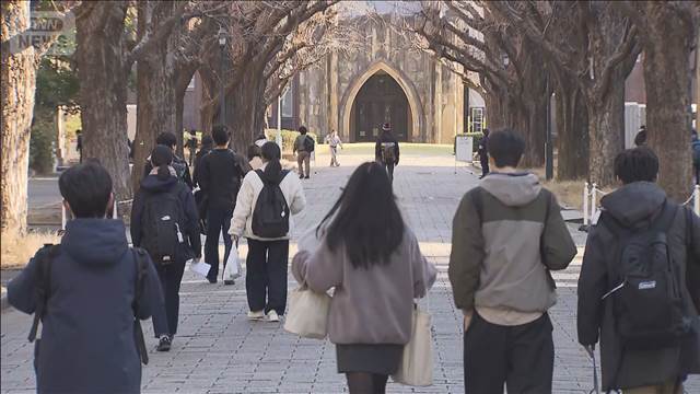 大学入学共通テスト2日目始まる　約49万6000人が出願　