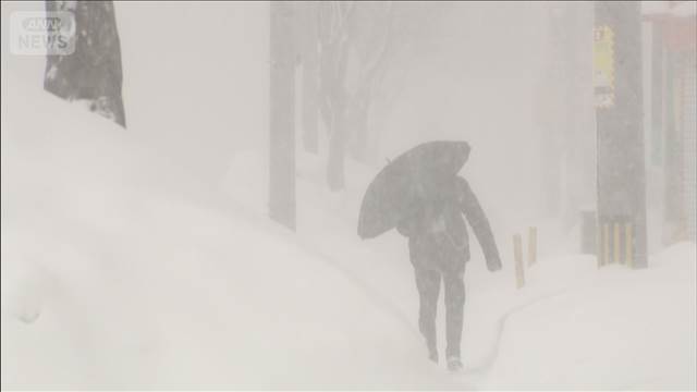 今季最長最強寒波　日本海側は災害級大雪の恐れ　東海・関東でも積雪か