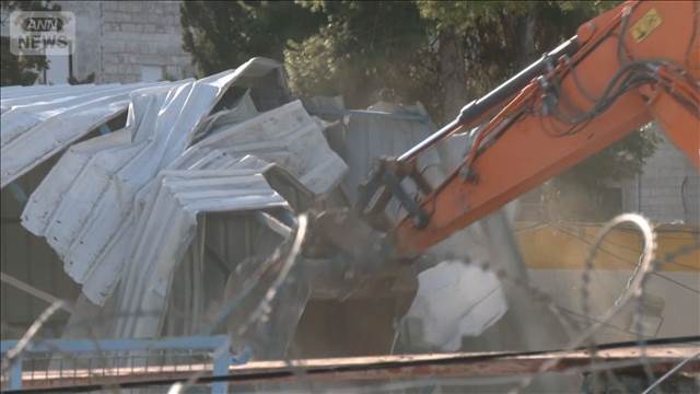 「テロの温床だ」イスラエルが重機でUNRWA施設を破壊　UNRWAは「前例ない攻撃」と非難