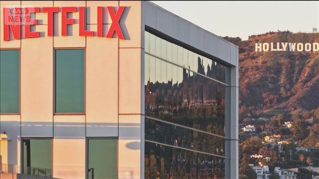 ネットフリックス　ワーナー買収を全額現金に変更　パラマウントの敵対的買収に対抗