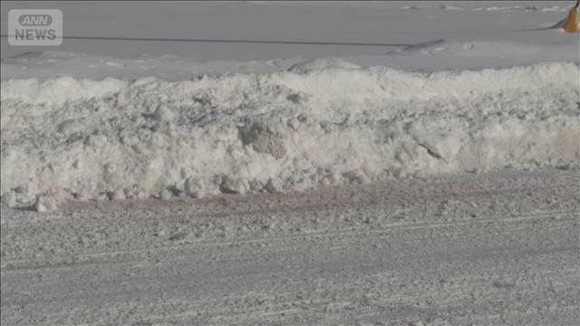 国道で正面衝突 42歳女性死亡　路面が凍結 岩手・葛巻町