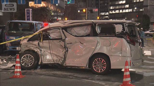 「もう死んだかと思った」特許庁前で車複数台が絡む事故　6人搬送、男性1人心肺停止