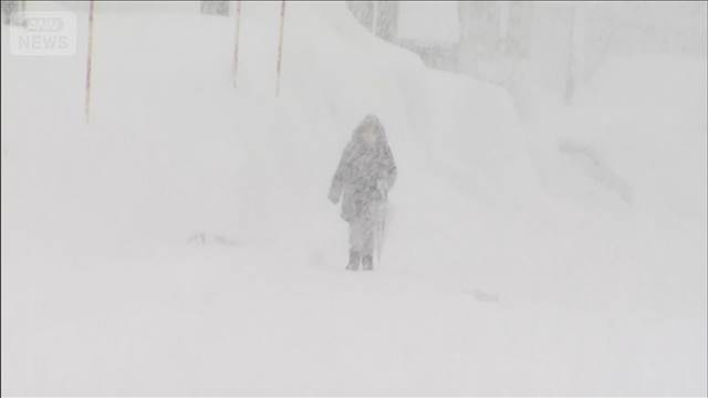 “強烈寒波”週末に再び危険な降り方に　平地も積雪急増