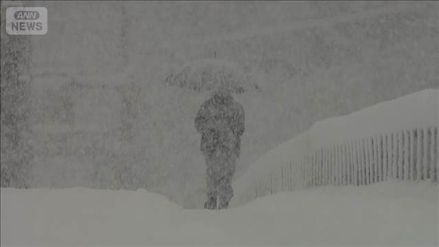 “今季最強寒波”再びピーク迎える　雪の影響で通行止めや運休、欠航相次ぐ