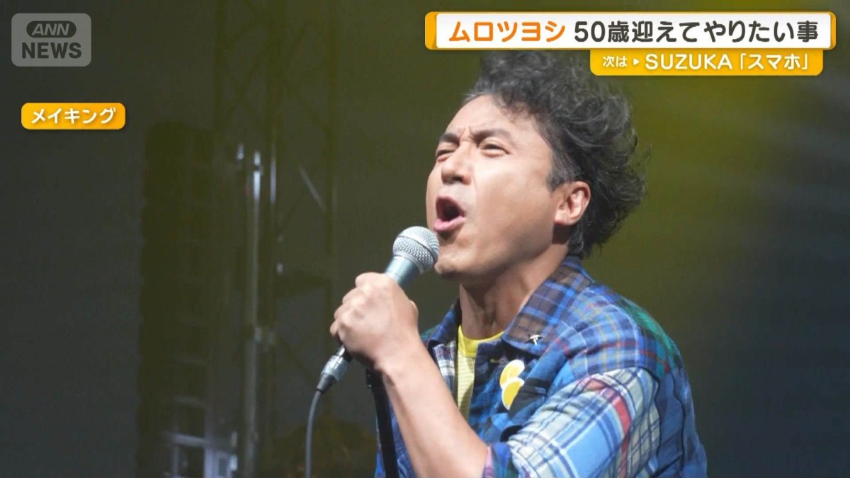 ムロツヨシ「もう1回バカにされるようリスタート」　50歳の節目を迎えてやりたいこと