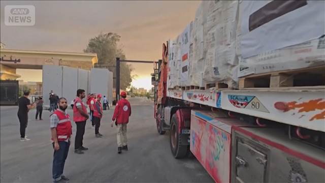 イスラエル　ラファ検問所を再開へ　歩行者のみに限定　人質の捜索が終了次第再開