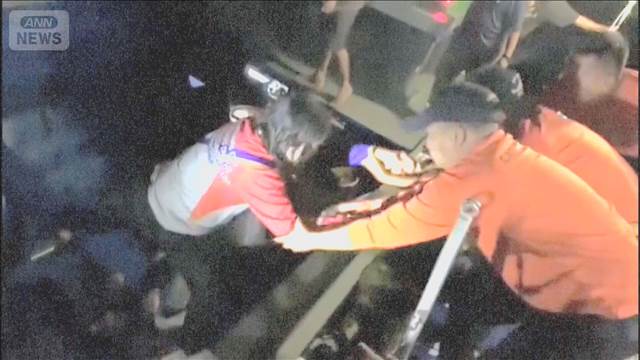 350人超乗船の大型フェリーが沈没　15人死亡　フィリピン