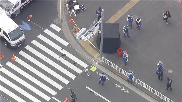 【速報】東京・江東区で高齢女性がダンプカーにはねられ死亡　ダンプカーは逃走