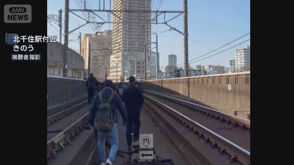 JR常磐線など長時間運転見合わせ　架線に異常な電流が流れた可能性　JR東日本
