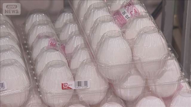 たまご価格　1月として過去最高　“エッグショック”の2023年を上回る