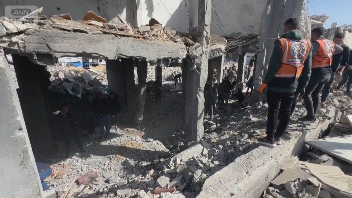 イスラエル軍　ガザ全域に空爆　子ども含む30人死亡　停戦後の死者500人超に