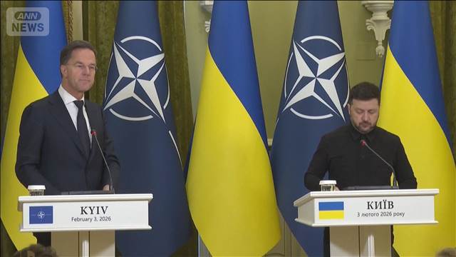 「和平への真剣さを示していない」NATO事務総長キーウでロシア大規模攻撃を非難