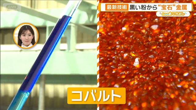 世界最先端！廃電池からレアメタル　リチウムは90％超え回収成功【グッド！いちおし】