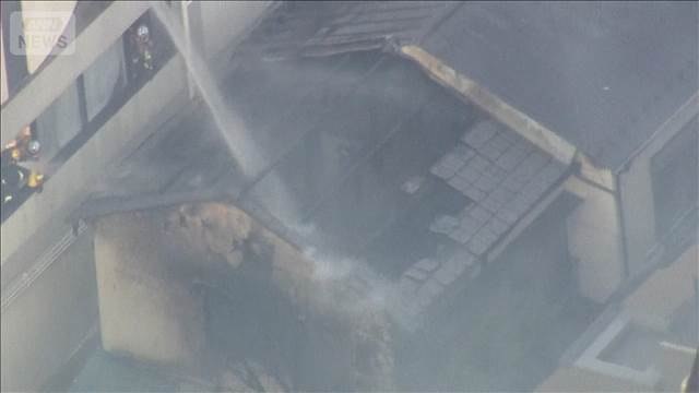 住宅火災で遺体発見　90代住人男性と連絡取れず　東京・大田区