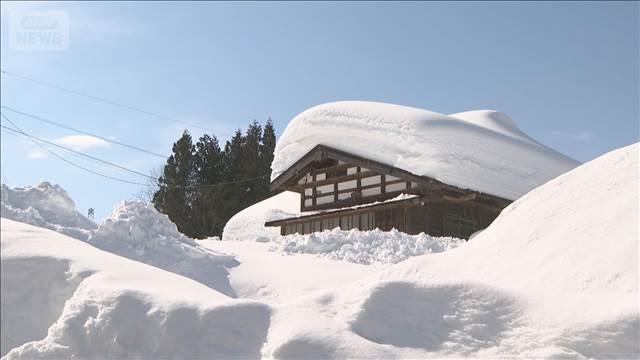 あす以降は東京でも積雪か　日本海側 再び冬の嵐に