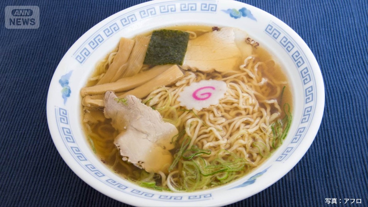 ラーメン支出額1位は山形市　総務省家計調査　ギョーザは浜松市