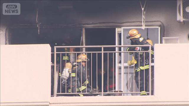 東京・江東区のマンションで火事　女性1人が意識不明の重体