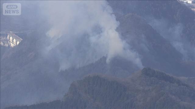埼玉・秩父“山火事”自衛隊に災害派遣要請　5日に“ほぼ消し止め”発表も再び炎確認