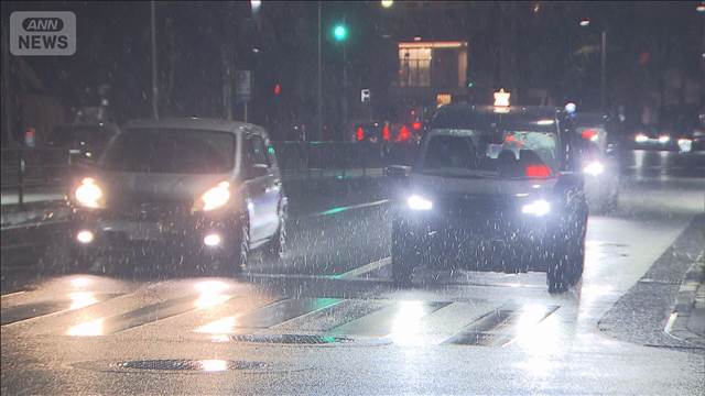 “強烈な寒波”東京都心で1センチの積雪を観測