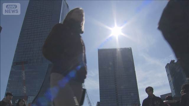 寒さ緩む　東京は4日ぶり10℃超　なだれ注意　太平洋側も広く雨