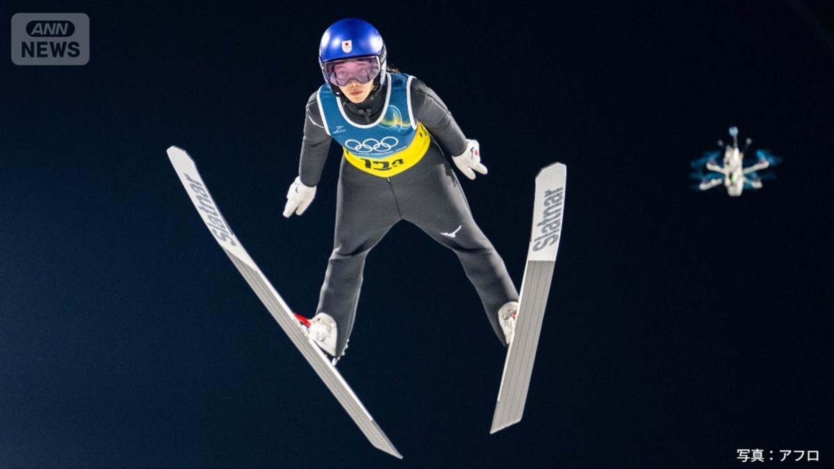ドローンカメラを本格導入　臨場感のある競技映像が話題　ミラノ・コルティナ五輪　